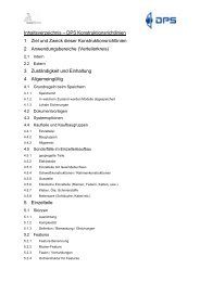 Inhaltsverzeichnis â DPS Konstruktionsrichtlinien 1 ... - DPS Software