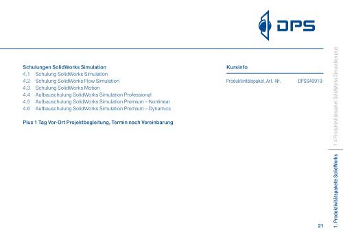 Schulungsprogramm (PDF) - DPS Software