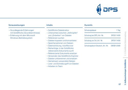 Schulungsprogramm (PDF) - DPS Software