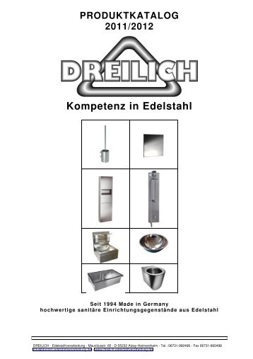 Kompetenz in Edelstahl - Dreilich Edelstahlverarbeitung