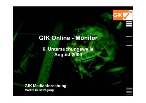 GfK Online - Monitor