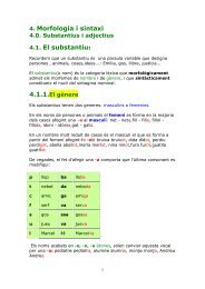 4. Substantius i adjectius, morfologia i sintaxi - Pagina de delfos