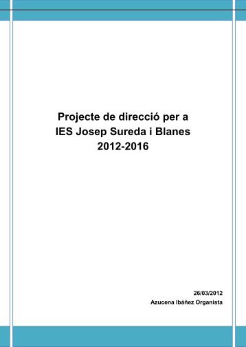 Azucena Ibáñez - IES Josep Sureda i Blanes
