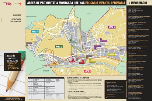 Guia de centros educativos - Infantil i Primària - Ajuntament de ...