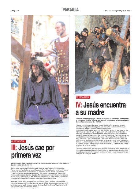 Via crucis comentado - Parroquia de San Andrés Apostol