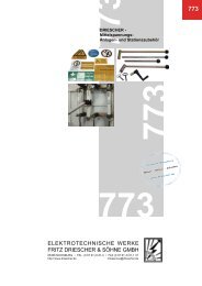 773 - Elektrotechnische Werke Fritz Driescher & SÃ¶hne GmbH