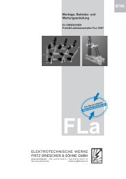 Bedienungsanleitung - Elektrotechnische Werke Fritz Driescher ...