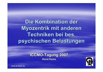 Myozentrik u. psychosoziale Faktoren2007-2 - Dr. Kares