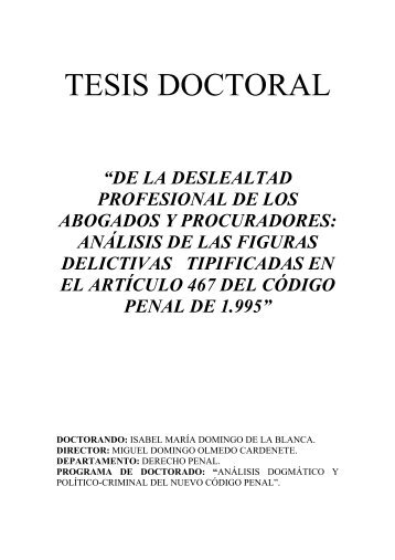 TESIS DOCTORAL - Universidad de Granada