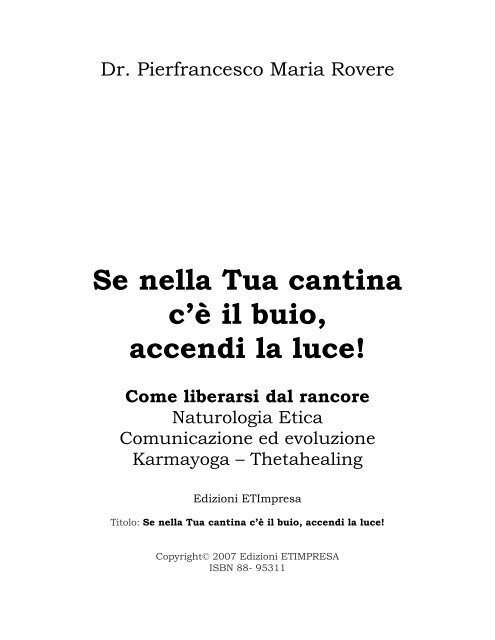 Se Nella Tua Cantina Cè Il Buio Accendi La Luce One In