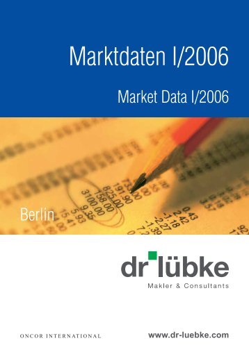 Marktdaten I/2006 - Dr. Lübke GmbH