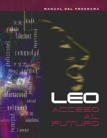 manual del Programa de Clubes Leo - Leoismo Argentino