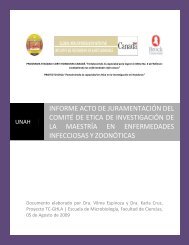 informe acto de juramentación del comité de etica de investigación ...