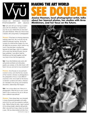 MAKING THE ART WORLD - Vyu Magazine