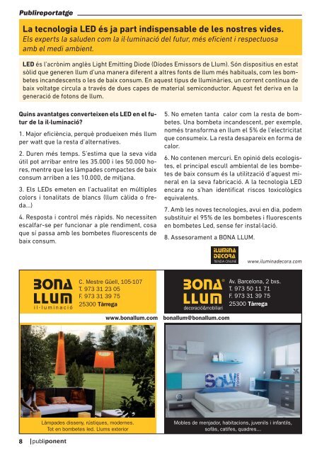 64 Abril.indd - REVISTA PUBLIPONENT :: Revista Comercial Lleida
