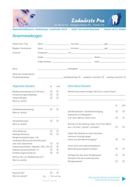 Anamnesebogen Fitness & Personal Training: mit Vorlage