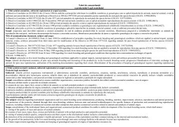 Tabel de concordanţă - Ministerul Justiţiei al Republicii Moldova