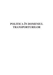 politica în domeniul transporturilor - Institutul European din Romania