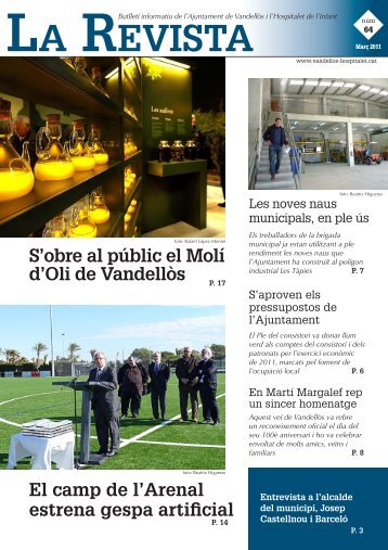 La Revista 64 - març 2011 - Ajuntament de Vandellòs i l'Hospitalet ...