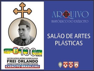 frei orlando - Arquivo Histórico do Exército