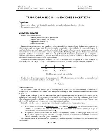 mediciones e incertezas - Facultad de Ingeniería - UBA