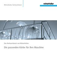 Das Korbsortiment - Winterhalter Gastronom