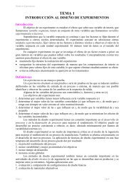 TEMA 1 - Departamento de Estadística e Investigación Operativa y ...