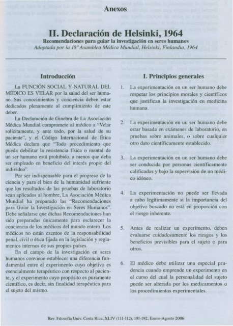 Declaracion de Helsinki 1964.pdf - Instituto de Investigaciones ...