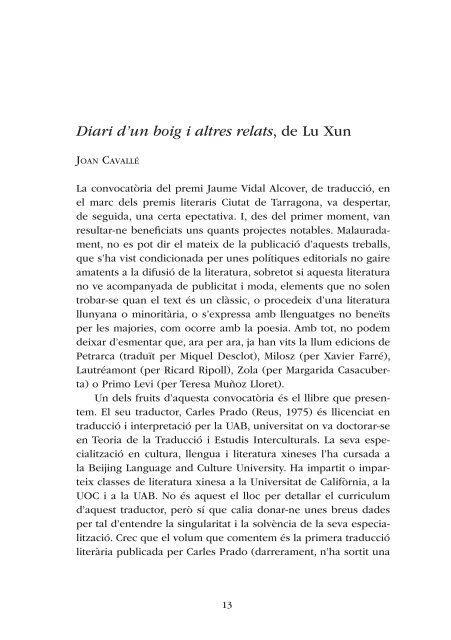 Descarrega el llibre en PDF - Escriptors del camp de Tarragona