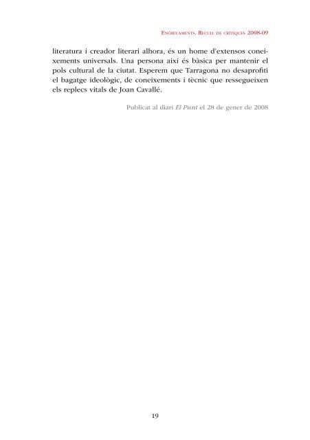 Descarrega el llibre en PDF - Escriptors del camp de Tarragona