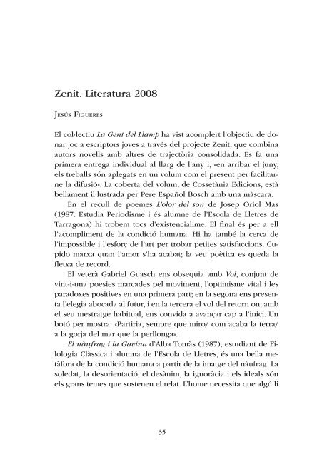 Descarrega el llibre en PDF - Escriptors del camp de Tarragona