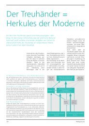 Der Treuhänder = Herkules der Moderne - Mattig-Suter und Partner