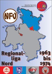Regional- liga Nord 1963 bis 1974 - DSFS