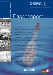 Flaschenpost Nr. 76 - DSMC