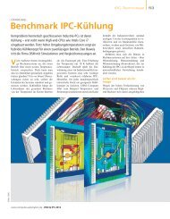 Benchmark IPC-Kühlung - DSM Computer