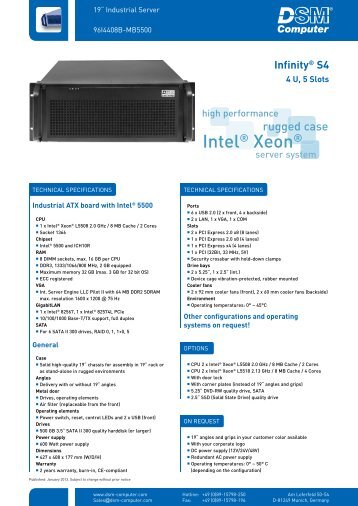 Datasheet as PDF-File -  DSM Computer