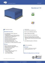 NanoServer® E1 - DSM Computer