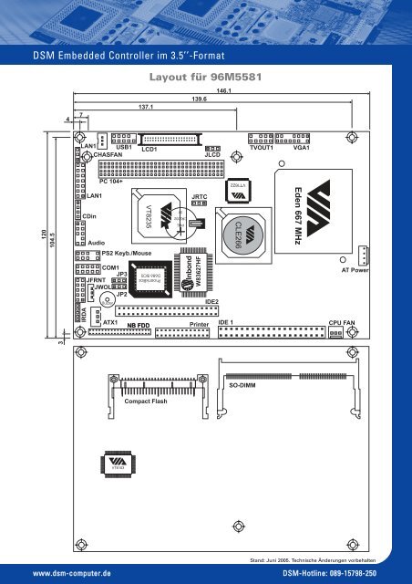 Computer Formfaktor 3.5â - DSM Computer