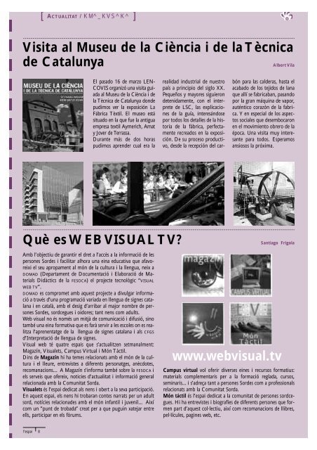 Revista l'espai n. 12 - APANSCE