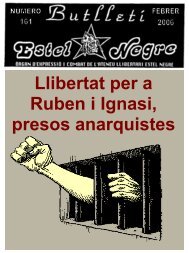 Butlletí 161 - Ateneu Llibertari Estel Negre