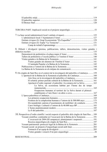 Els cingles de Sant Roc al paleolític - Associació Arqueològica de ...