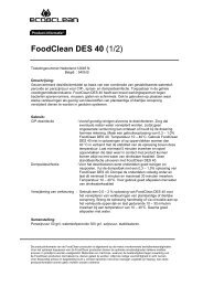 FoodClean DES 40 (1/2) - MF Safe & Clean