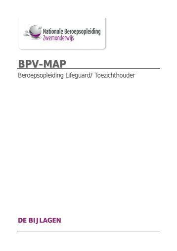 BPV informatiemap bijlagen - NBZ