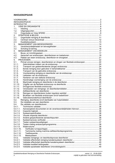 Formulier Gebruikersvrijgifte Flexibele Endoscopen