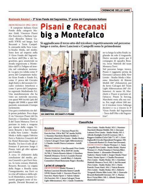 2009 - Federazione Ciclistica Italiana