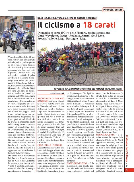 2009 - Federazione Ciclistica Italiana