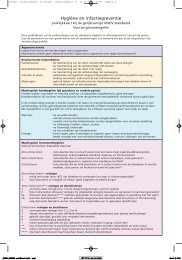 Praktijkkaart Hygiëne en Infectiepreventie - KNOV