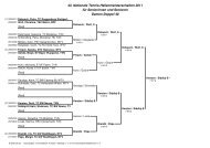 43. Nationale Tennis-Hallenmeisterschaften 2011 für ... - DSHM 2011