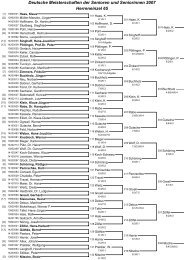 Herren 65 - Deutscher Tennis Bund