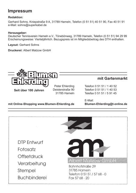 PDF (25.991 KB) - Deutscher Tennisverein Hameln
